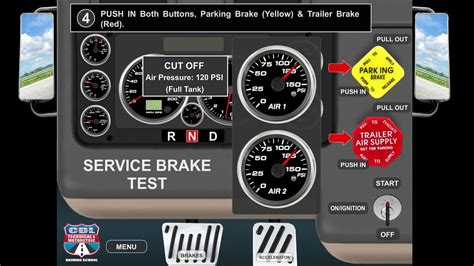 truck air brake test